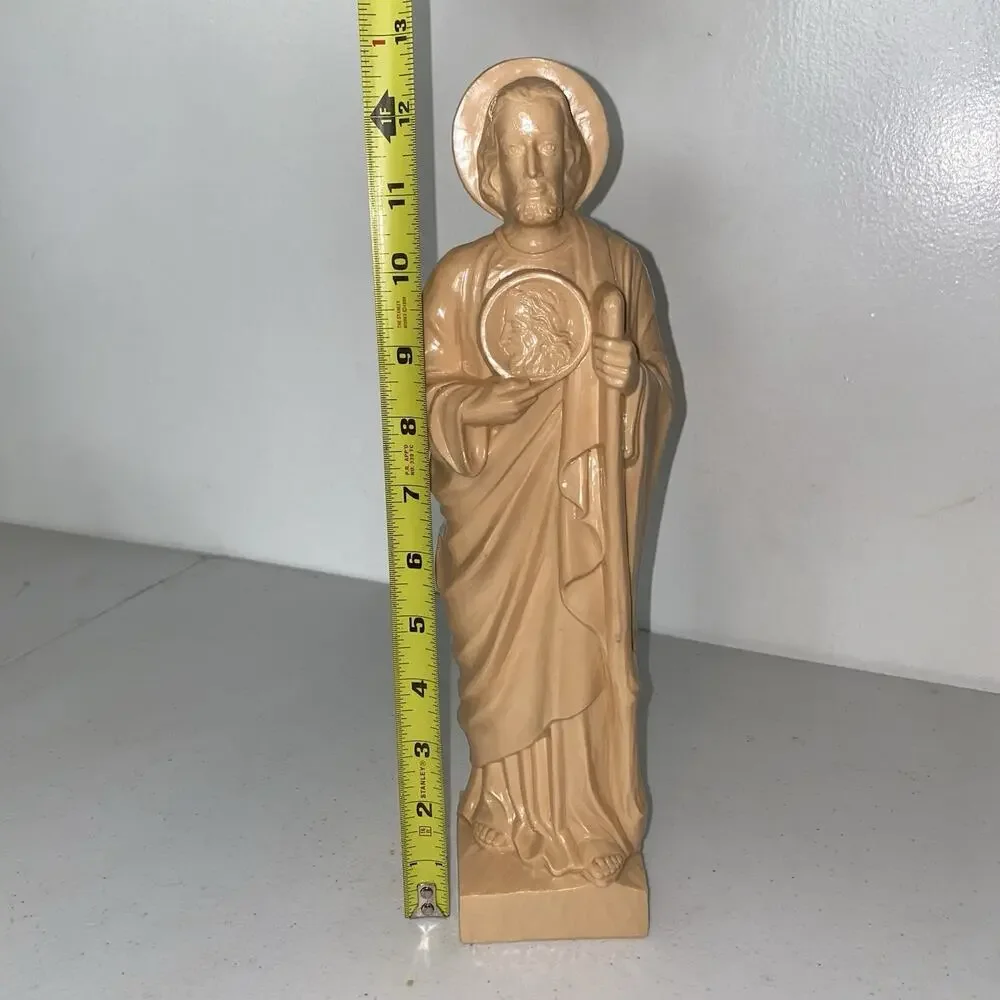 Vintage St. Jude Thaddeus Religious Statue 13